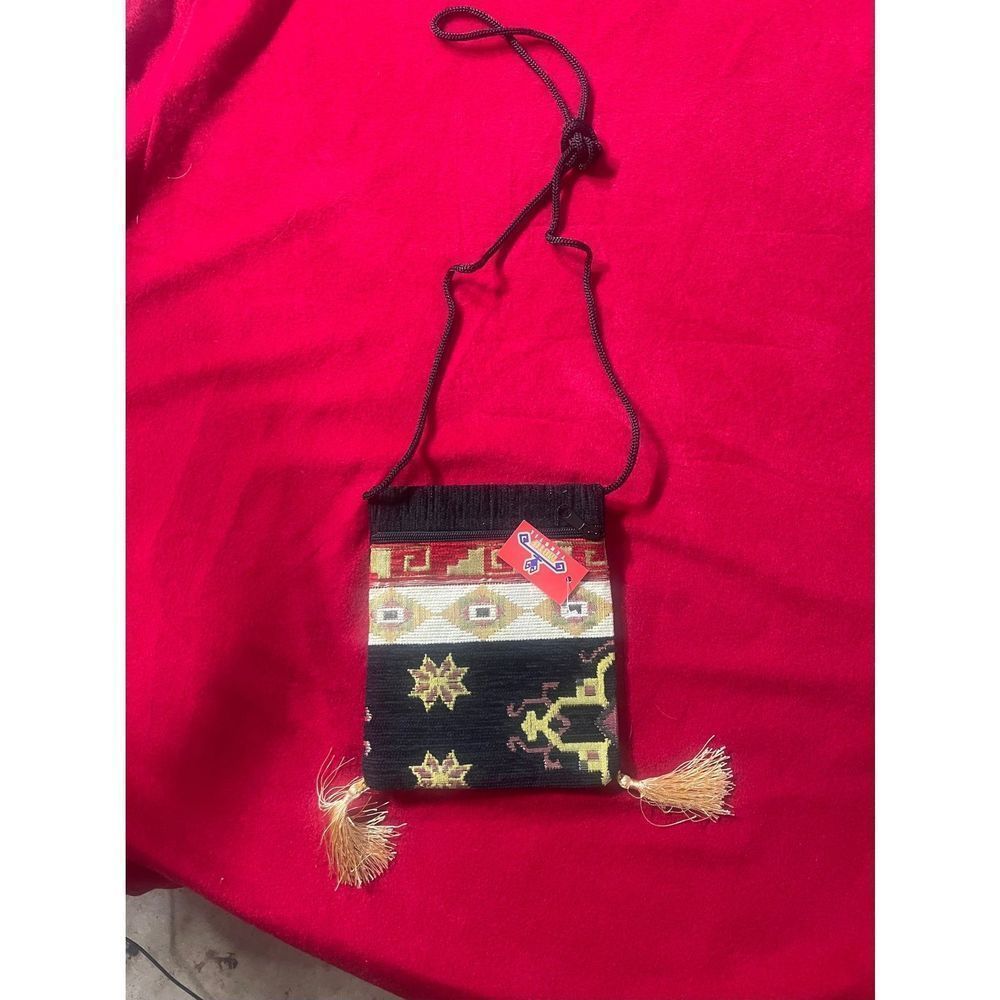 Fabric shoulder bag small